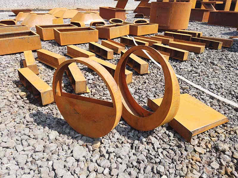 Laser cut corten steel planters bunnings Supplier